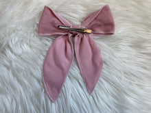 Load image into Gallery viewer, Pink Polka Dot Fable Hair Bow