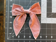 Load image into Gallery viewer, Pink Polka Dot Fable Hair Bow