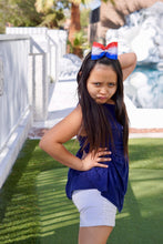 Load image into Gallery viewer, Livi Solid Royal Blue Peplum