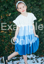 Load image into Gallery viewer, Haley Dark Boho Floral Dress