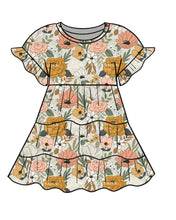 Load image into Gallery viewer, Haley Retro Boho Floral Dress