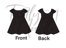 Load image into Gallery viewer, Ella Black Dress