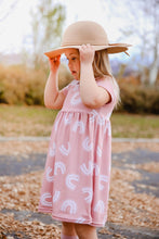 Load image into Gallery viewer, Ella Pink Rainbow Dress