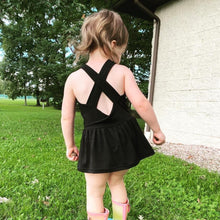 Load image into Gallery viewer, Livi Solid Black Peplum