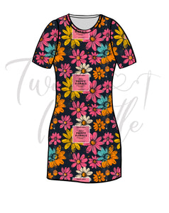 Rory Summer Retro Floral Dress