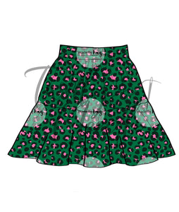 Leopard Spots Lily Skirt