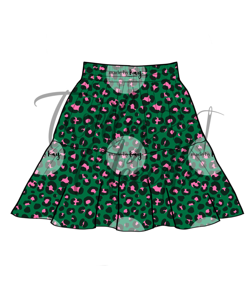 Leopard Spots Lily Skirt