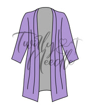 Load image into Gallery viewer, Solid Lavender Cardigan
