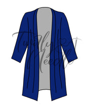 Load image into Gallery viewer, Solid Royal Blue Cardigan
