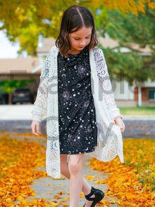 Solid Lavender Cardigan