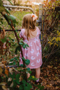 Ella Pink Rainbow Dress