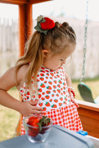 Livi Strawberry Peplum